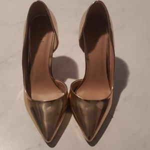 Womens rose gold heels